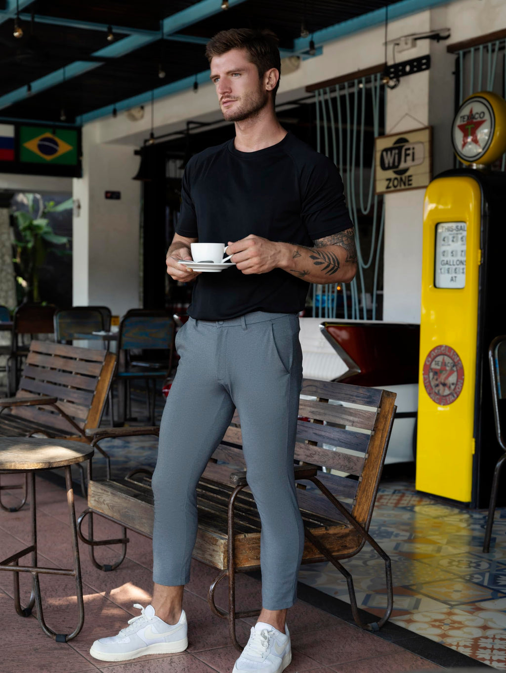 Cimic 1, 3, 5 ou 7 Pack Tee Shirt Sport Homme Fonctionnel | Tissu respirant à séchage rapide, adapté au fitness, randonnée et course à pied.