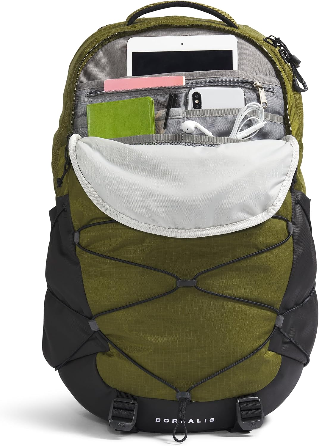 The North Face Vault Everyday Laptop Backpack - PFAS Free, Clay Grey/New Taupe Green, One Size