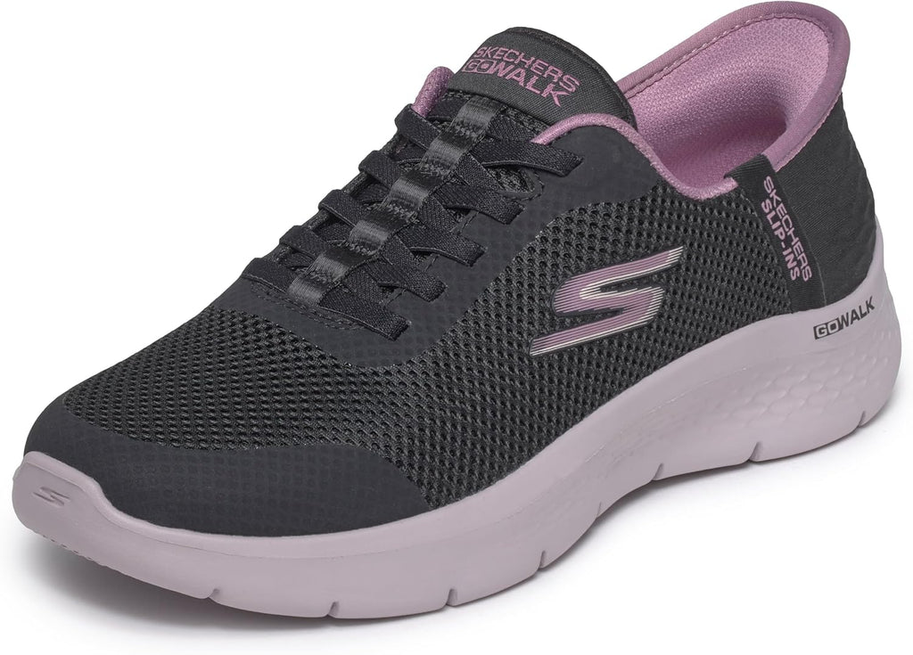 Skechers Women's Go Walk Flex Grand Entry | Hands Free Slip-Ins, Air-Cooled Memory Foam Insole, ULTRA GO Cushioning, Machine Washable, Vegan