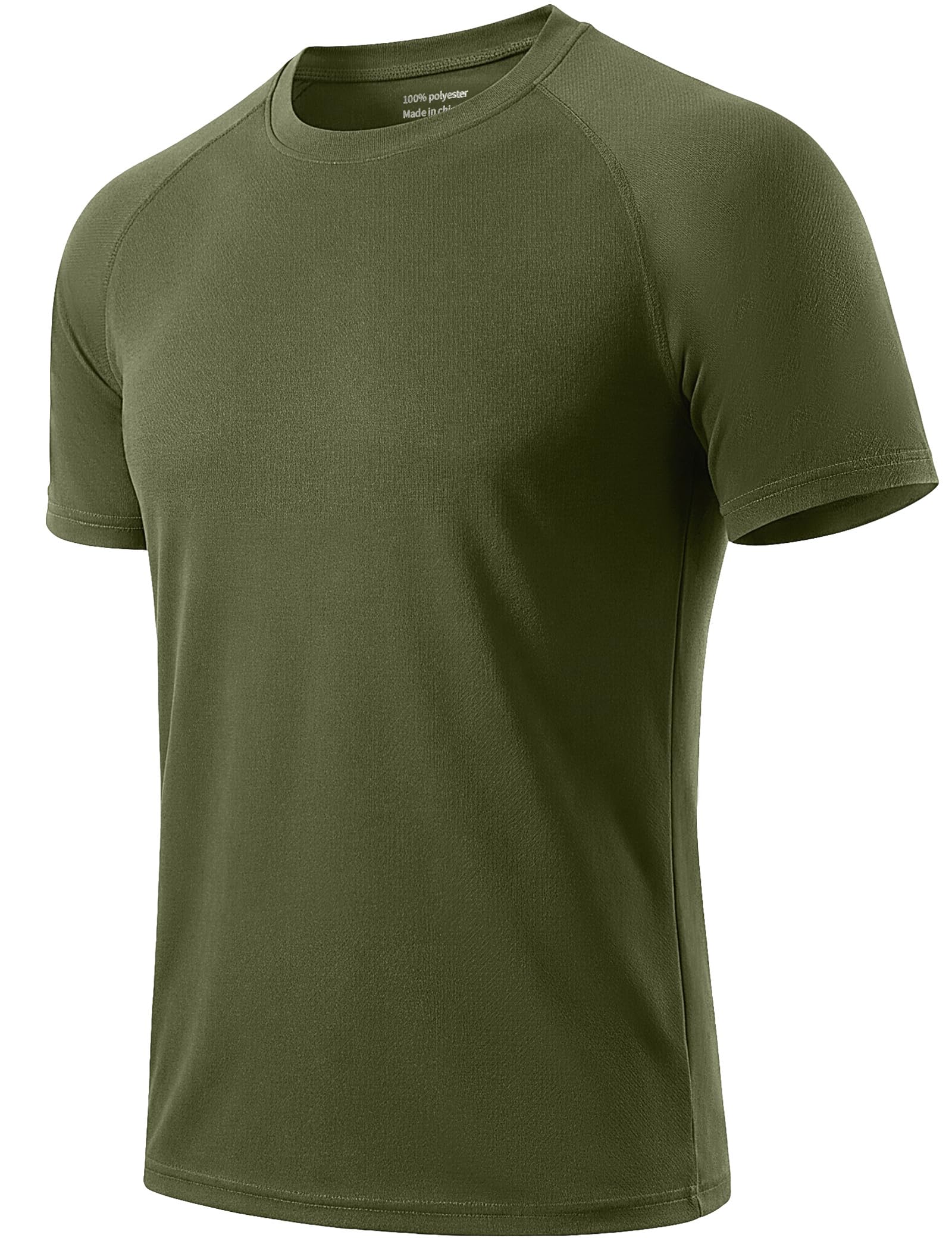 Cimic Men's 1, 3, 5 or 7 Pack Functional Sports T-Shirt | Breathable, quick-drying fabric, suitable for fitness, hiking, and running.
