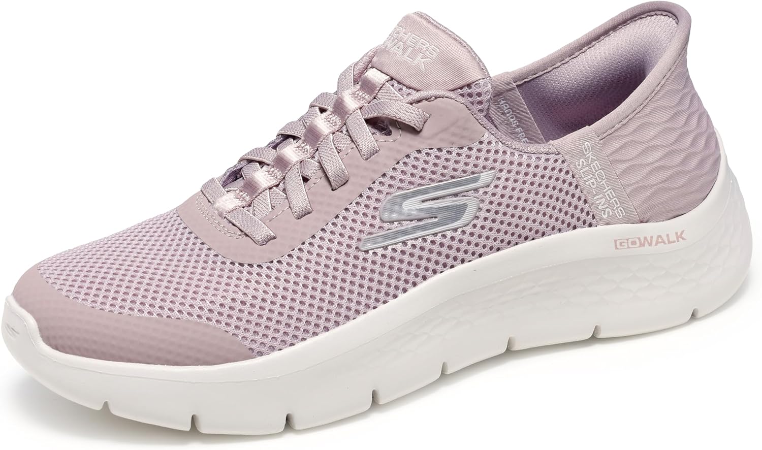 Skechers Women's Go Walk Flex Grand Entry | Hands Free Slip-Ins, Air-Cooled Memory Foam Insole, ULTRA GO Cushioning, Machine Washable, Vegan