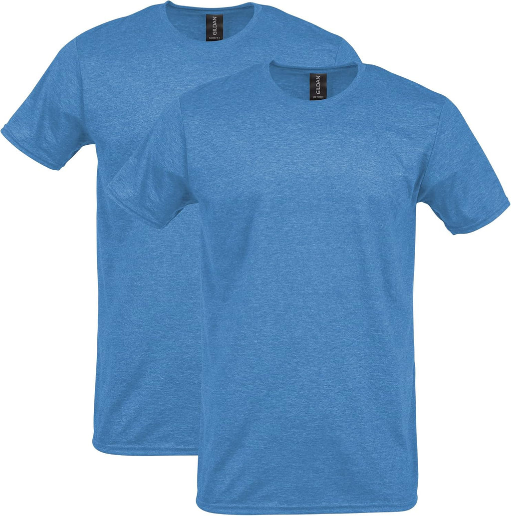 Gildan Adult Softstyle Cotton T-Shirt, Style G64000, Multipack