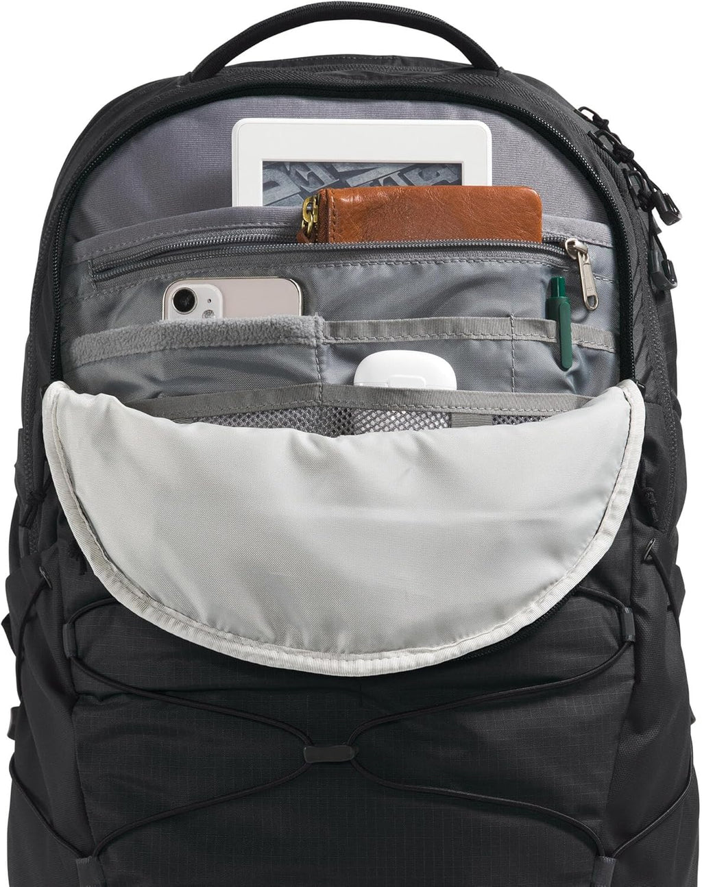 The North Face Vault Everyday Laptop Backpack - PFAS Free, Clay Grey/New Taupe Green, One Size