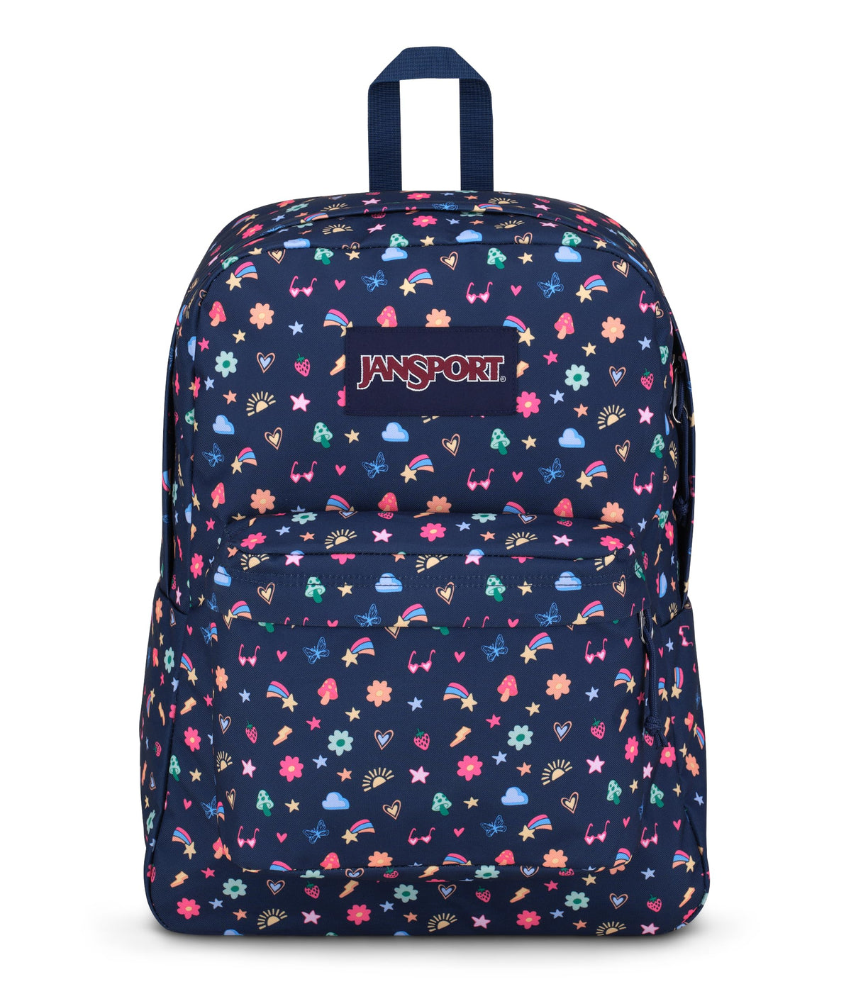 JanSport SuperBreak One Backpack - Durable, Lightweight Bag with 1 Main Compartment, Front Utility Pocket with Built-in Organizer, Premium Backpack, Grounded Grey