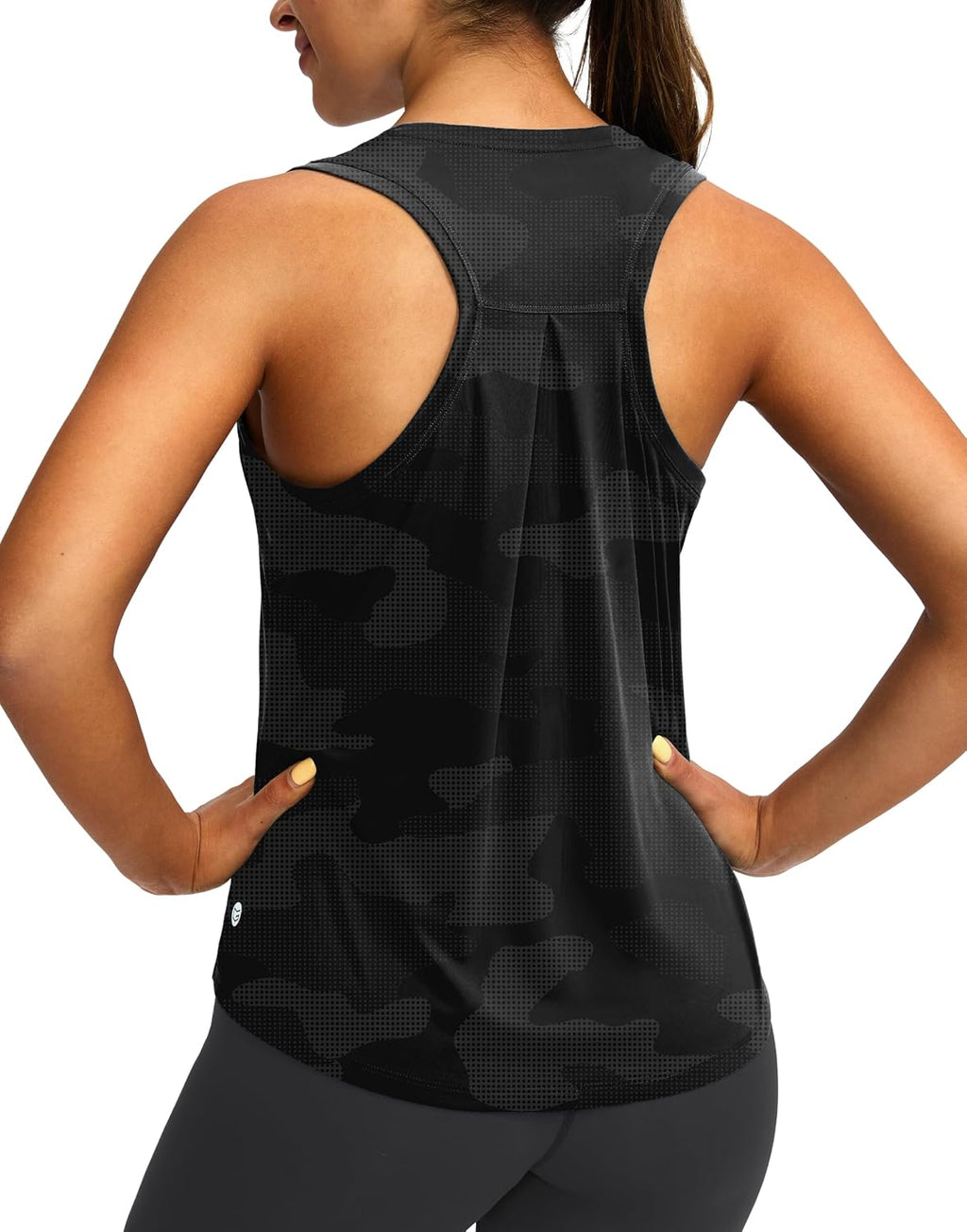 G Gradual Women's Workout Tops Racerback Athletic Tank Tops | Sleeveless, Loose Fit, Crew Neck, Ultra-soft, Moisture Wicking, Yoga Running Gym Shirts for Women