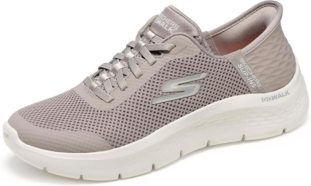 Skechers Women's Go Walk Flex Grand Entry | Hands Free Slip-Ins, Air-Cooled Memory Foam Insole, ULTRA GO Cushioning, Machine Washable, Vegan