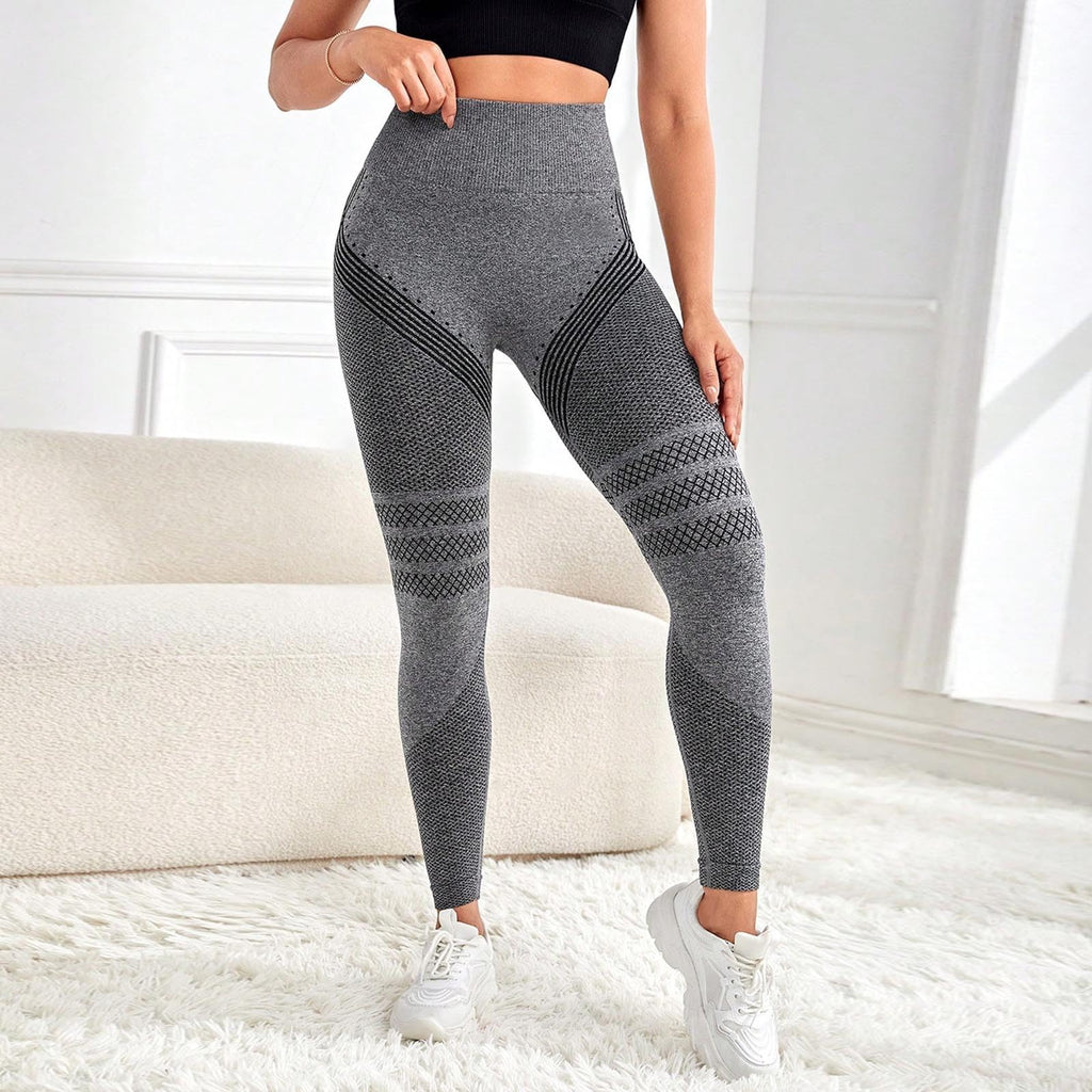 riou 3D Anti-Cellulite Leggings, Women's 3D Compression, High Waist Slimming, Seamless, Sports Pants for Running, Yoga Fitness Sports Pants