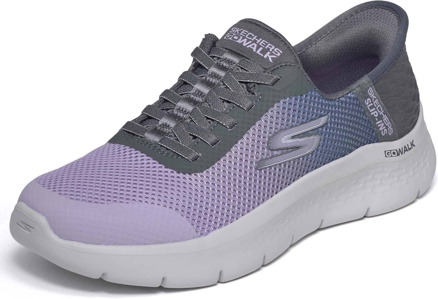 Skechers Women's Go Walk Flex Grand Entry | Hands Free Slip-Ins, Air-Cooled Memory Foam Insole, ULTRA GO Cushioning, Machine Washable, Vegan
