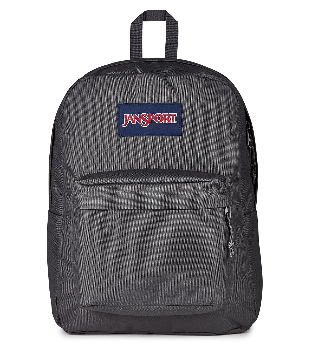 JanSport SuperBreak One Backpack - Durable, Lightweight Bag with 1 Main Compartment, Front Utility Pocket with Built-in Organizer, Premium Backpack, Grounded Grey