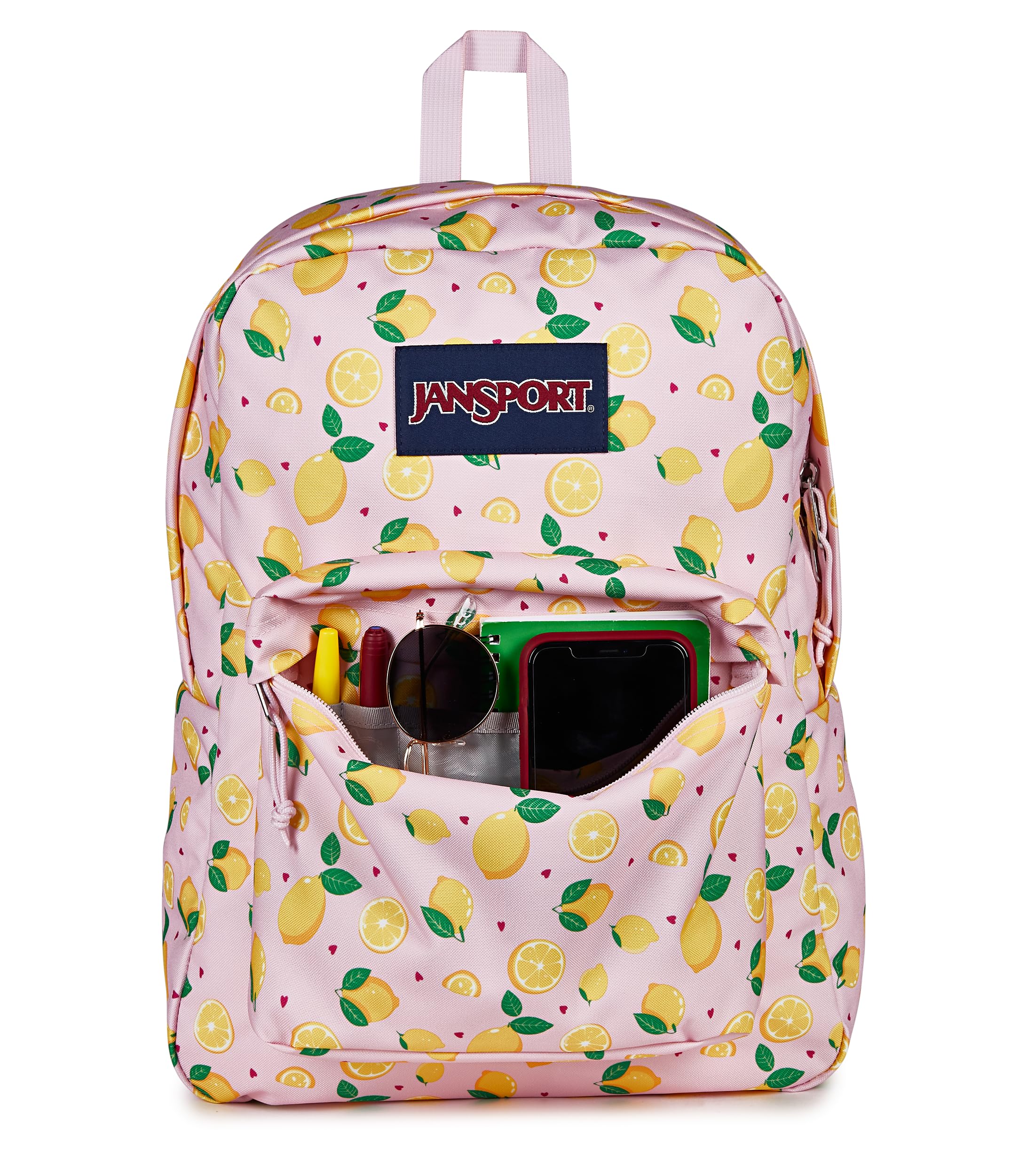 JanSport SuperBreak One Backpack - Durable, Lightweight Bag with 1 Main Compartment, Front Utility Pocket with Built-in Organizer, Premium Backpack, Grounded Grey