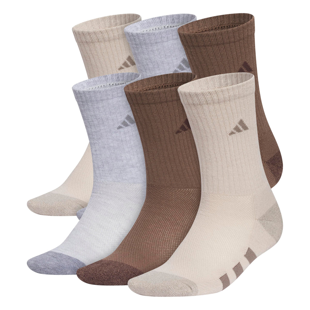 adidas Kids Athletic Cushioned 6-Pack Crew (Little Kid/Big Kid/Adult)