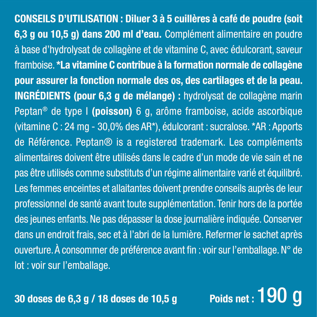 Collagene Marin | Types 1 & 2 Brevetés | Vitamines A, C & E Végétales | Pur et Naturel | Hydratation de la Peau | Protège Os et Cartilages | 900 mg | 90 Gélules | Nutrimea | Fabriqué en France