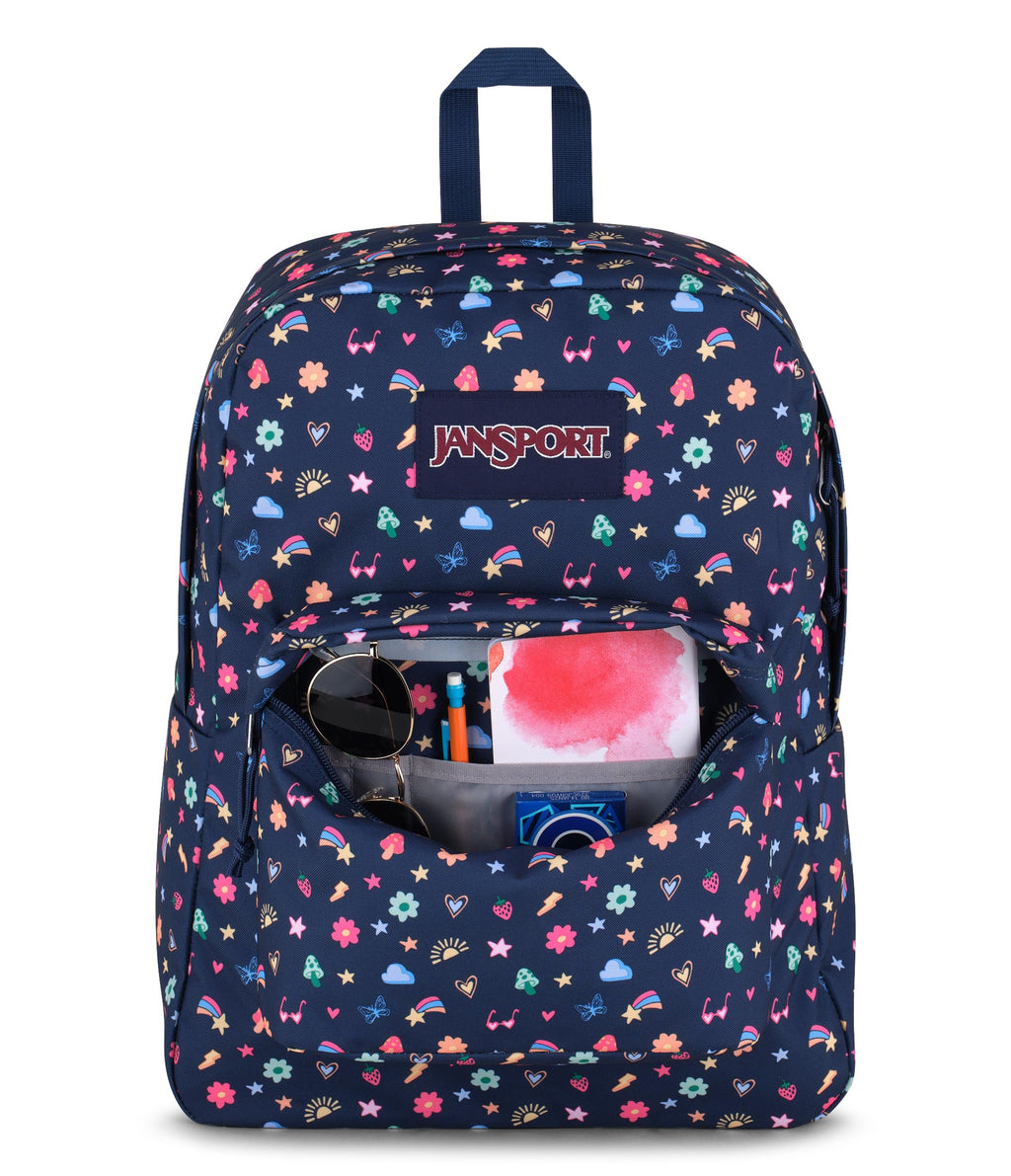 JanSport SuperBreak One Backpack - Durable, Lightweight Bag with 1 Main Compartment, Front Utility Pocket with Built-in Organizer, Premium Backpack, Grounded Grey