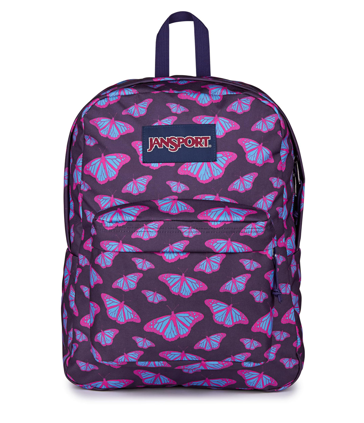 JanSport SuperBreak One Backpack - Durable, Lightweight Bag with 1 Main Compartment, Front Utility Pocket with Built-in Organizer, Premium Backpack, Grounded Grey