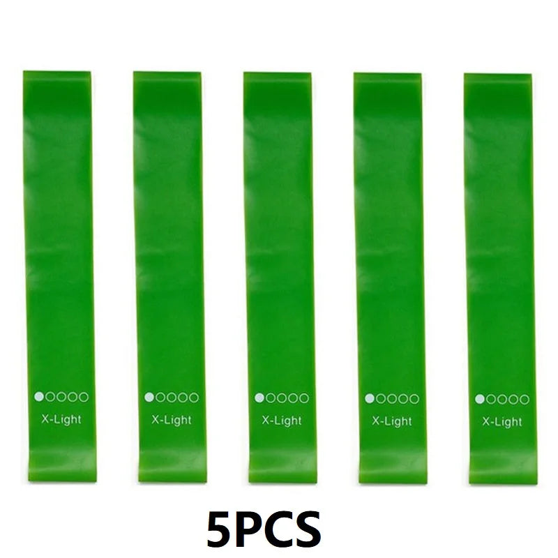 5PCS Resistance Training Resistance Elastic Band Training for Fitness Pull Up Band Gym Resistance Gym Rubber Bands for Fitness