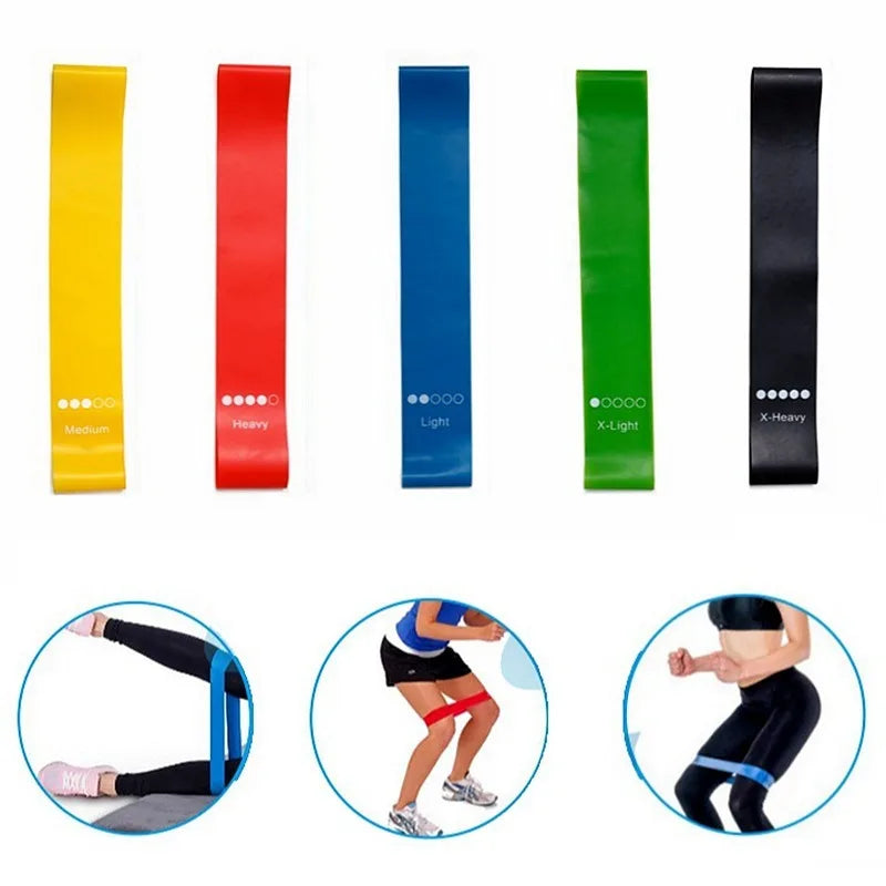 5PCS Resistance Training Resistance Elastic Band Training for Fitness Pull Up Band Gym Resistance Gym Rubber Bands for Fitness