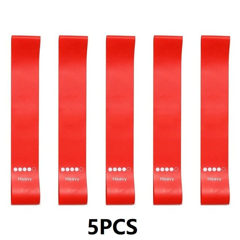 5PCS Resistance Training Resistance Elastic Band Training for Fitness Pull Up Band Gym Resistance Gym Rubber Bands for Fitness