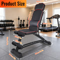 Equipment Househeld Dumbbell Bench Multifunctional Training Stool Full-body Training Foldable Weight Bench Lengthened Headrest
