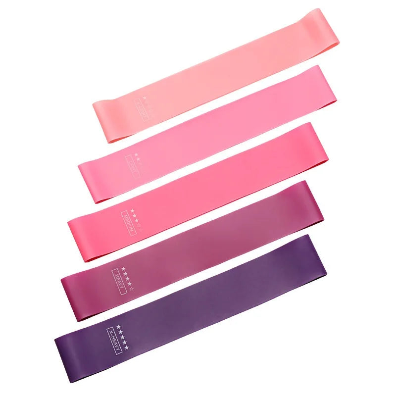 5PCS Resistance Training Resistance Elastic Band Training for Fitness Pull Up Band Gym Resistance Gym Rubber Bands for Fitness