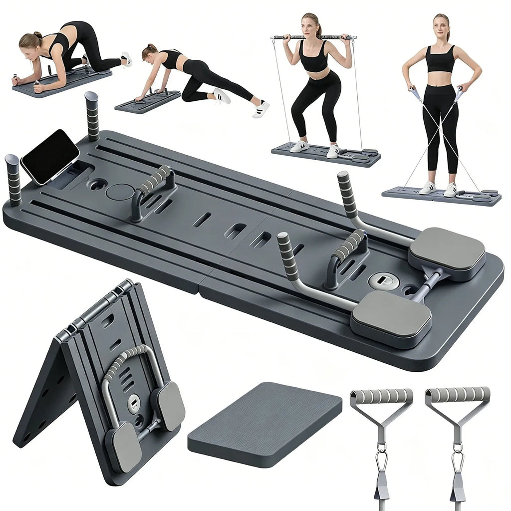Foldable Fitness Board Abdominal Board Push Up Plate Pilates Boards Full Body Ab Board Reformer Fitness Core Workout Equipments