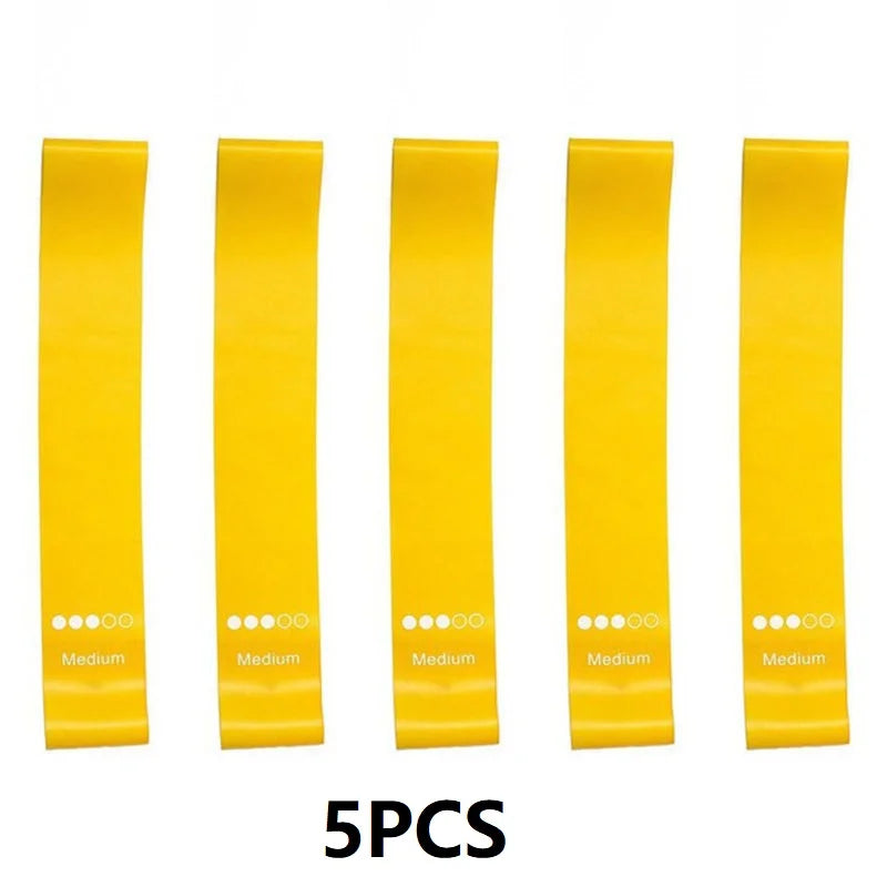 5PCS Resistance Training Resistance Elastic Band Training for Fitness Pull Up Band Gym Resistance Gym Rubber Bands for Fitness