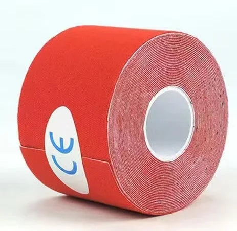 5CM*5M Kinesiology Tape Athletic Recovery Elastic Tape Kneepad Muscle Pain Relief Knee Pads Support for Gym Fitness Bandage