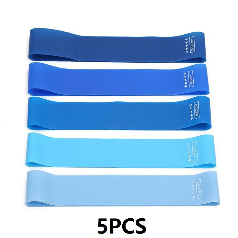 5PCS Resistance Training Resistance Elastic Band Training for Fitness Pull Up Band Gym Resistance Gym Rubber Bands for Fitness