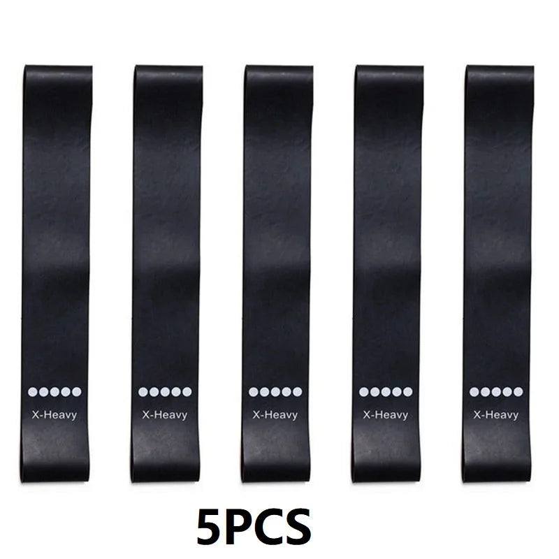 5PCS Resistance Training Resistance Elastic Band Training for Fitness Pull Up Band Gym Resistance Gym Rubber Bands for Fitness
